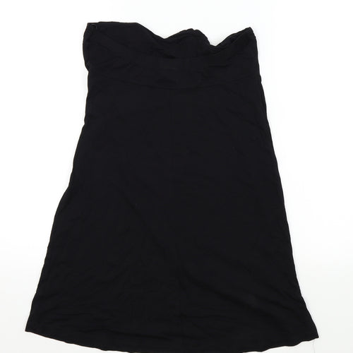 NEXT Womens Black   Fit & Flare  Size 12  - Ruffle Detail