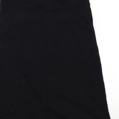 NEXT Womens Black   Fit & Flare  Size 12  - Ruffle Detail