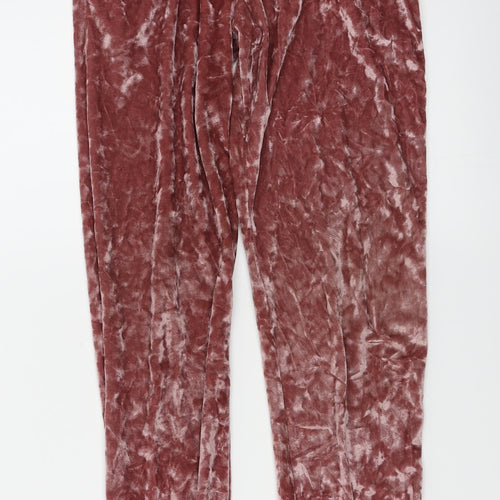 Preworn Womens Pink   Jogger Trousers Size M L23 in