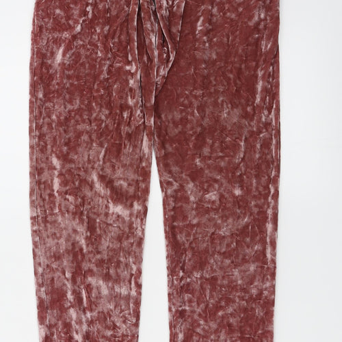 Preworn Womens Pink   Jogger Trousers Size M L23 in