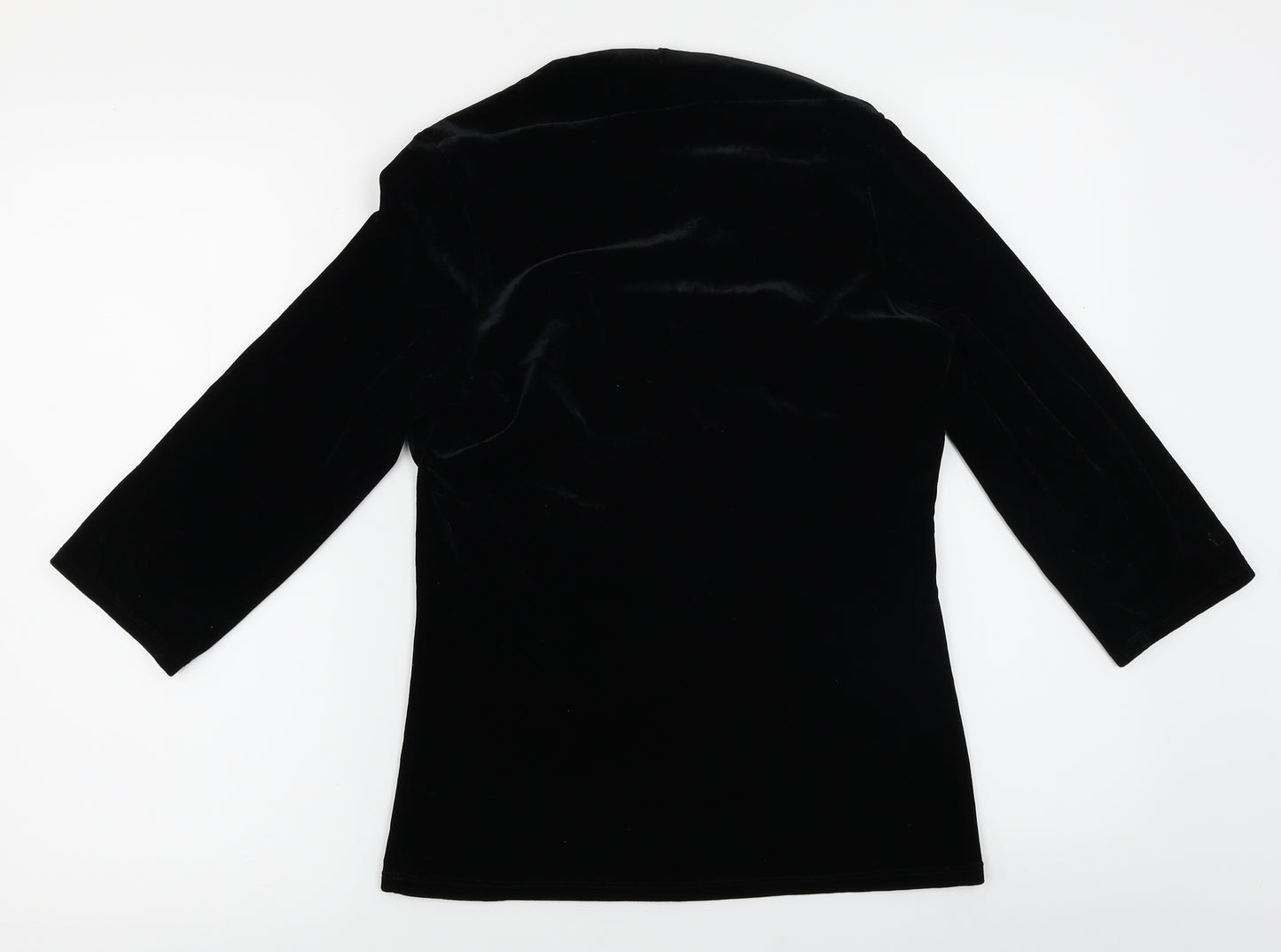 Marks and Spencer  Womens Black   Basic Blouse Size 14