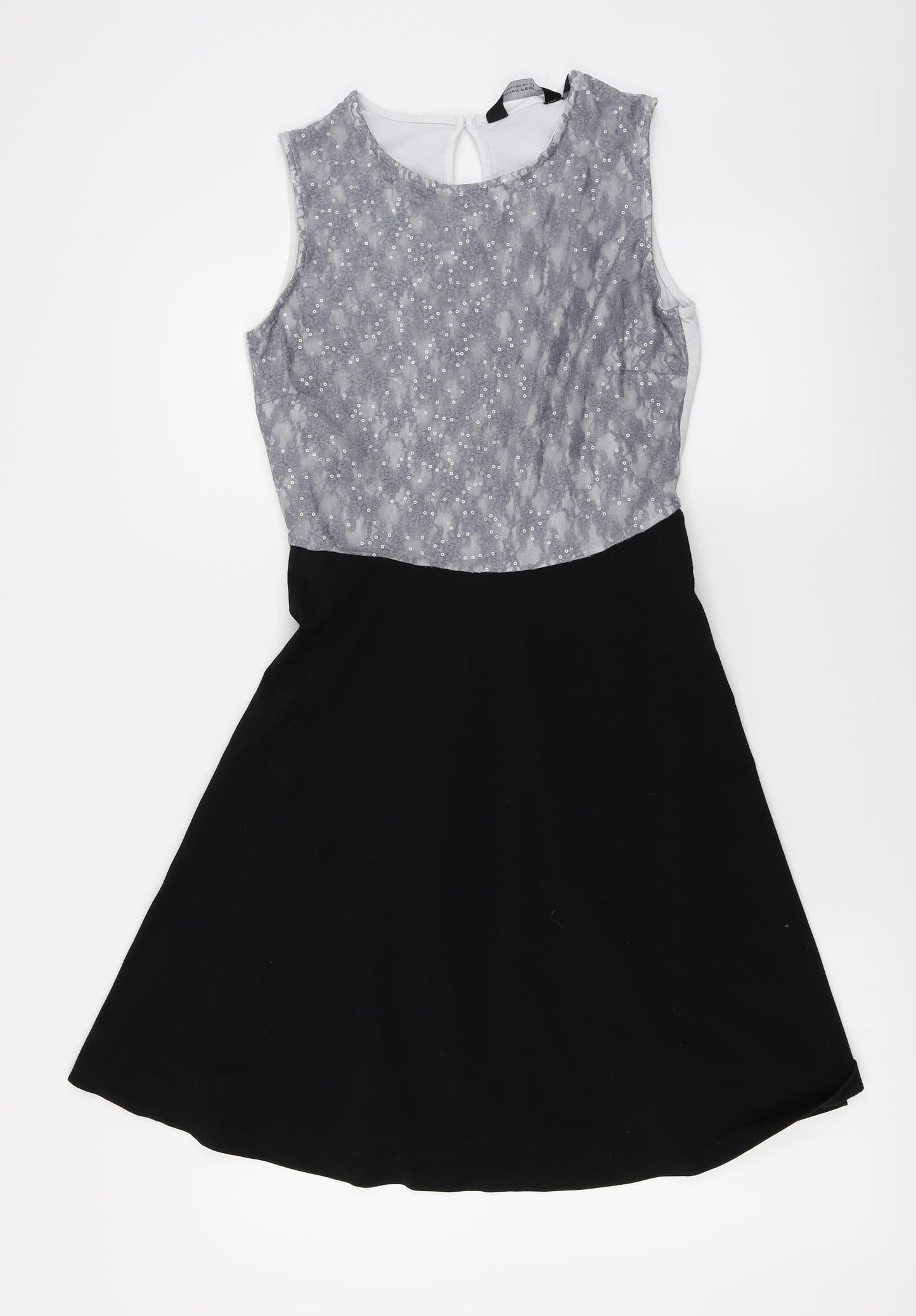 Dorothy Perkins  Womens Black   A-Line  Size 10