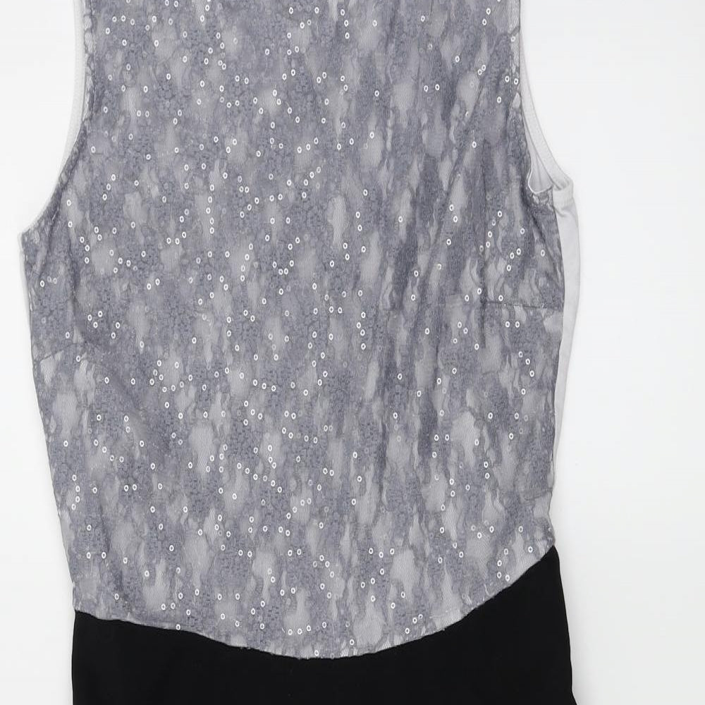 Dorothy Perkins  Womens Black   A-Line  Size 10