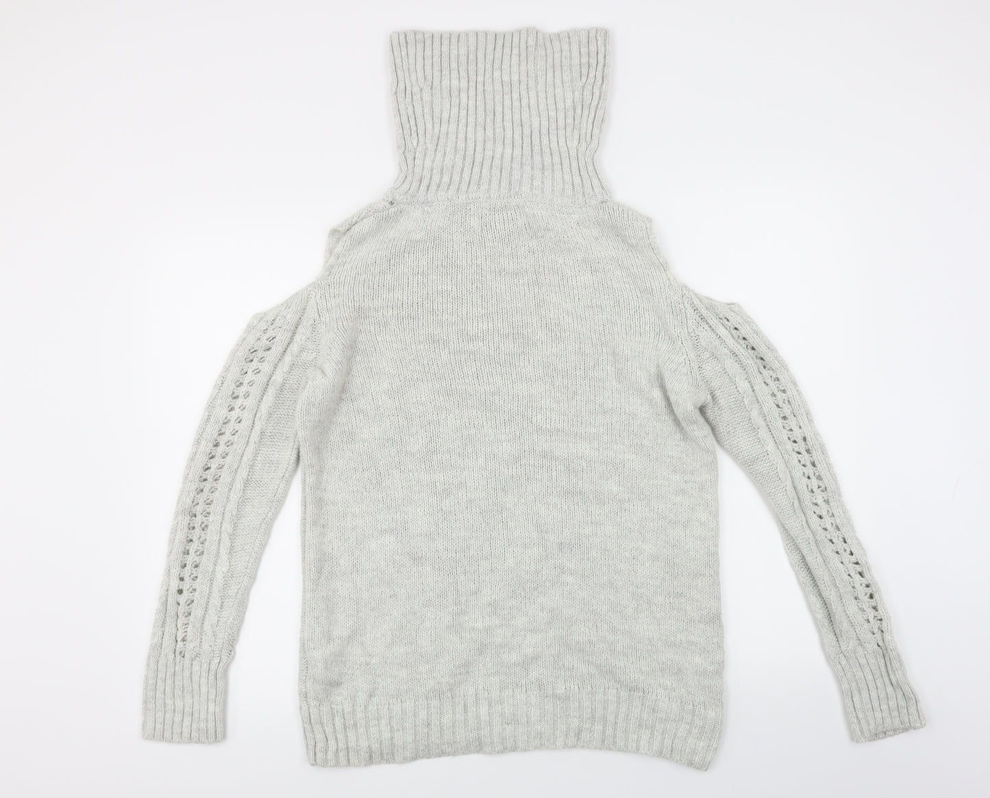 Papaya Womens Grey   Pullover Jumper Size M