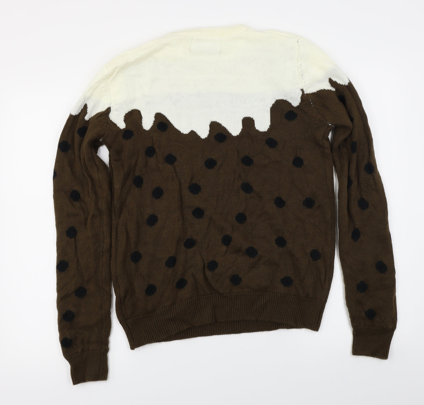 Cedar Wood State  Mens Brown   Pullover Jumper Size L  - Christmas  Jumper