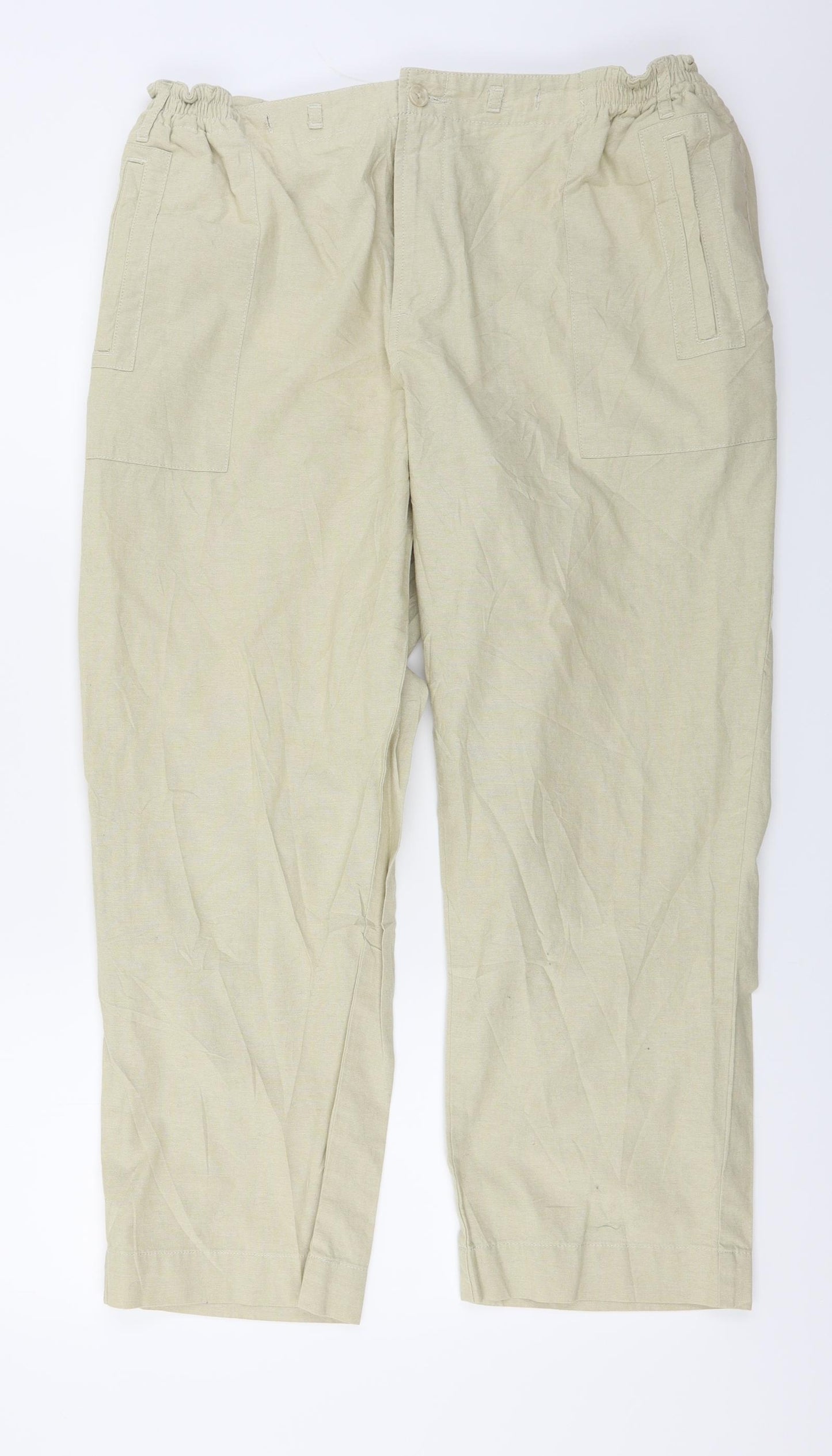 Cotton Traders  Mens Beige   Trousers  Size XL L24 in
