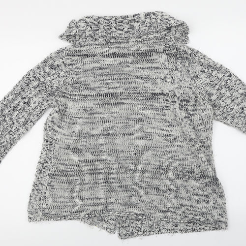 Pure & Natural  Womens Grey   Cardigan Jumper Size 16