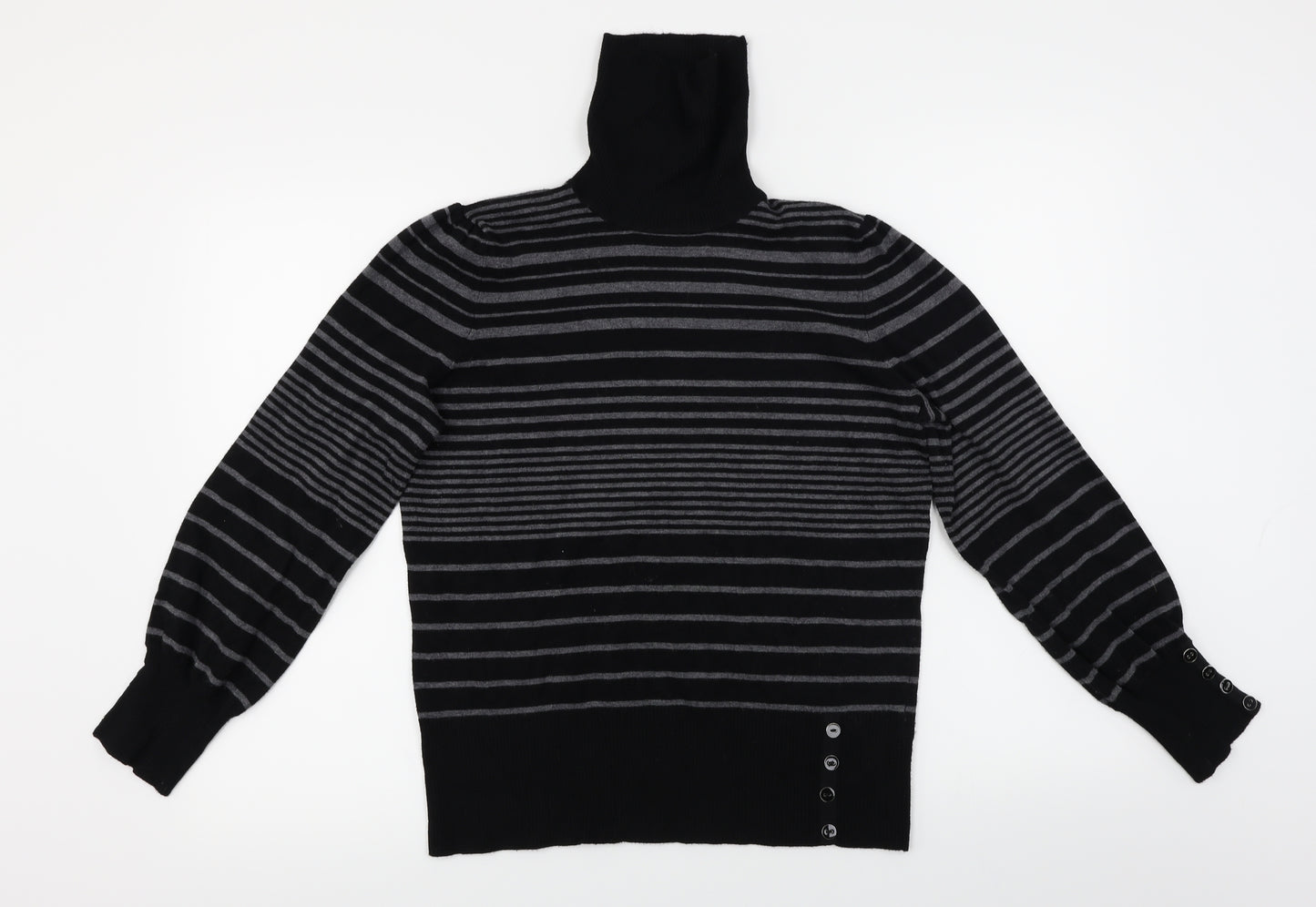 Debenhams  Womens Black   Pullover Jumper Size 16