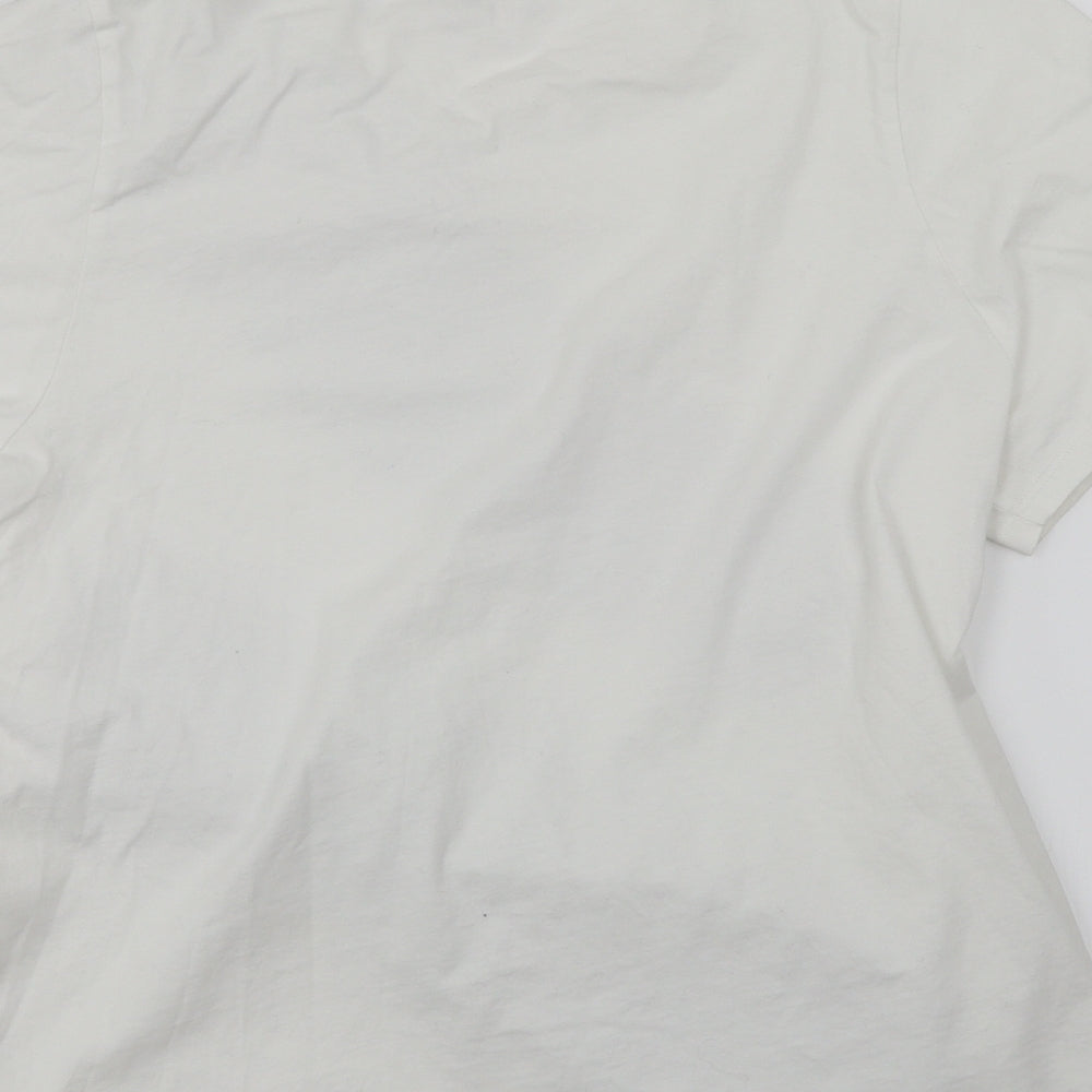 River Island  Womens White   Basic T-Shirt Size 16