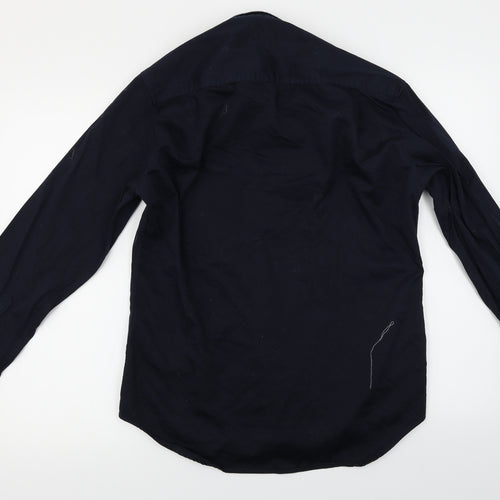 Jiggler Lord Berlue  Mens Blue    Button-Up Size S