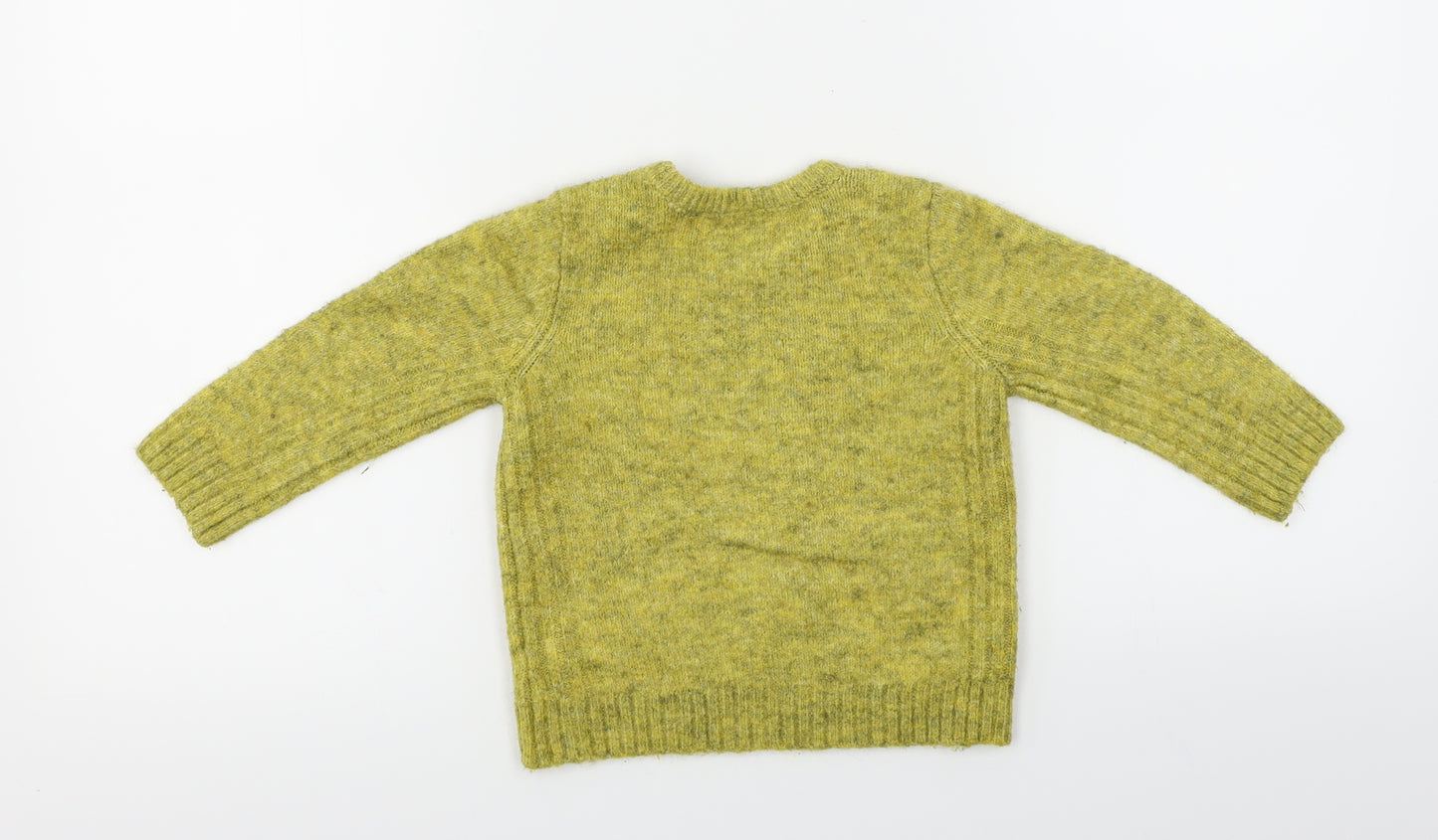 Nutmeg  Boys Yellow   Pullover Jumper Size 2-3 Years