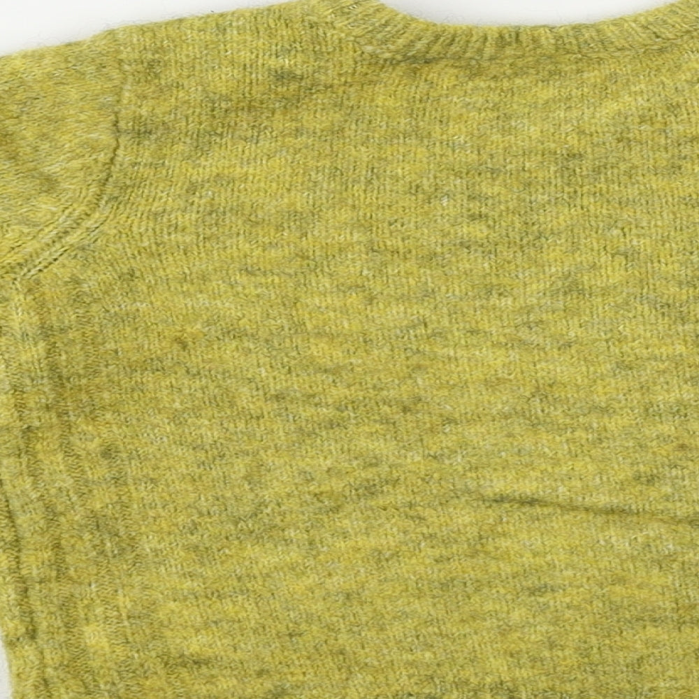 Nutmeg  Boys Yellow   Pullover Jumper Size 2-3 Years