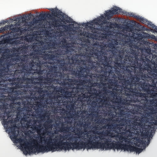 QED London  Womens Blue   Cardigan Jumper Size L