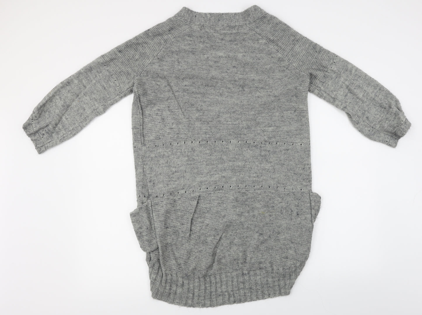 River Island  Womens Grey   Cardigan Jumper Size 10