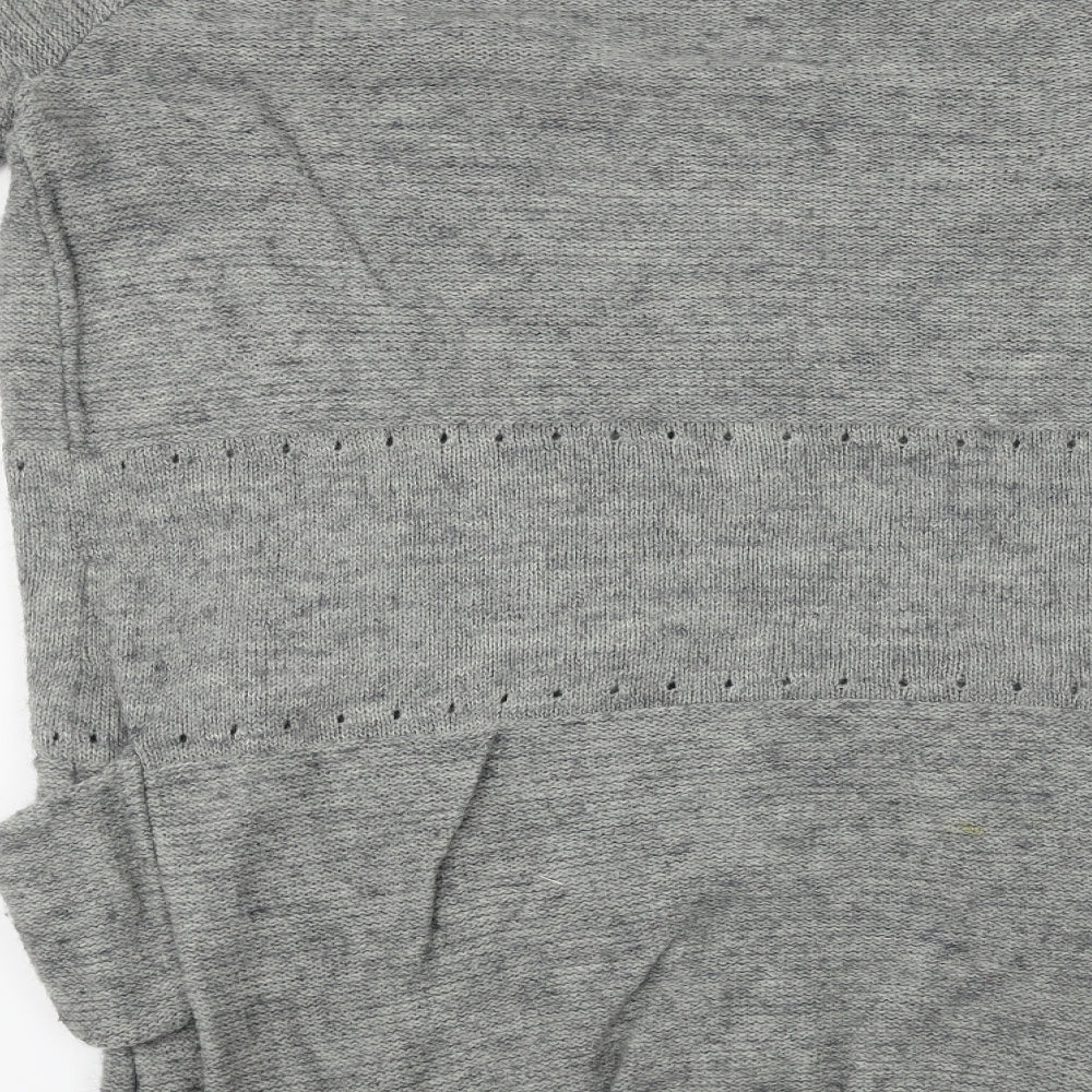 River Island  Womens Grey   Cardigan Jumper Size 10
