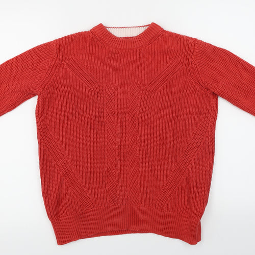 Marks and Spencer  Mens Red   Pullover Jumper Size S