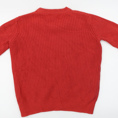 Marks and Spencer  Mens Red   Pullover Jumper Size S