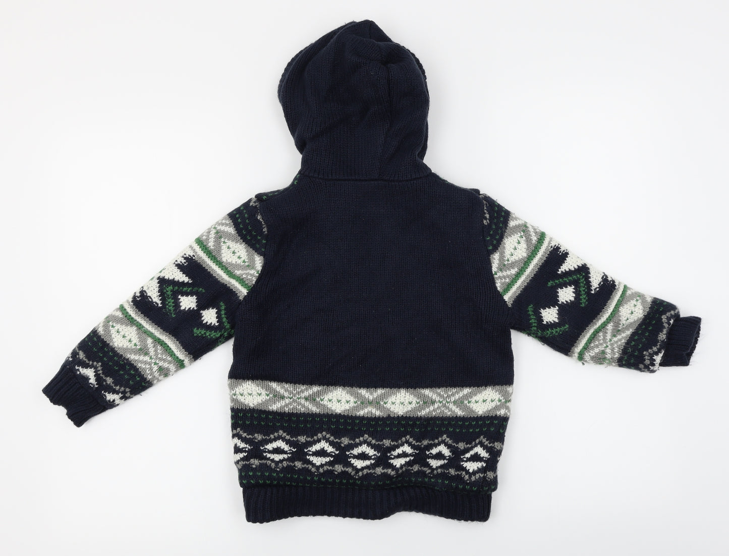 George  Boys Blue   Jacket Coat Size 5-6 Years