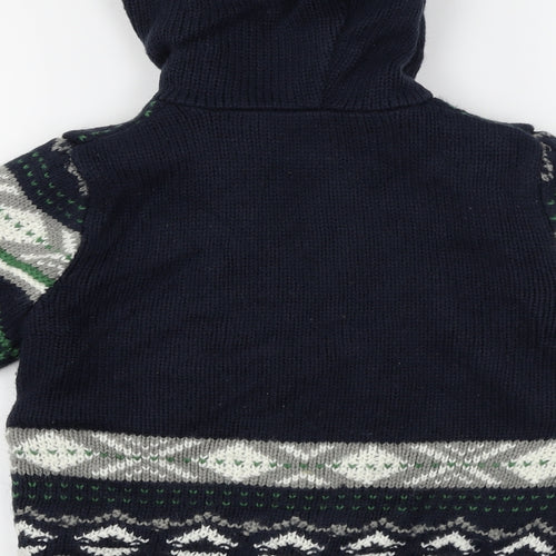 George  Boys Blue   Jacket Coat Size 5-6 Years