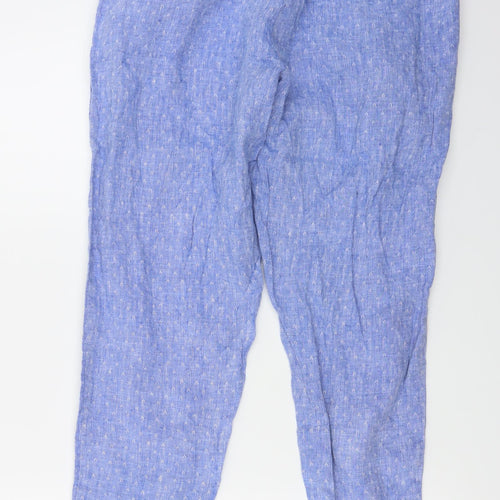 Marks and Spencer  Womens Blue   Trousers  Size 12 L24 in