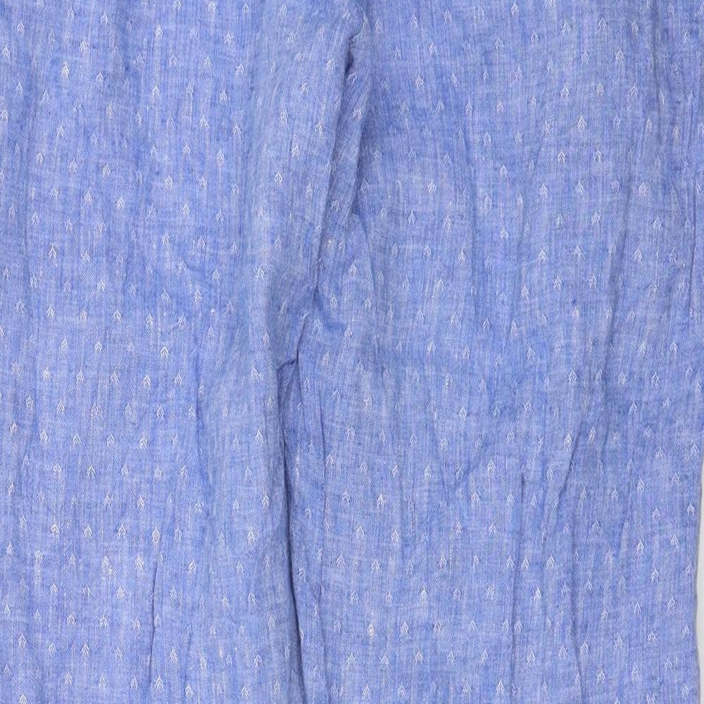 Marks and Spencer  Womens Blue   Trousers  Size 12 L24 in