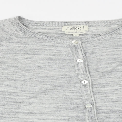 NEXT  Womens Grey   Cardigan Jumper Size 12