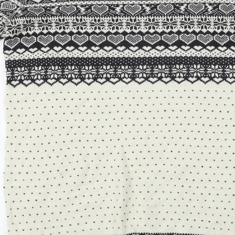 TU Womens Ivory Polka Dot  Jumper Dress  Size 14