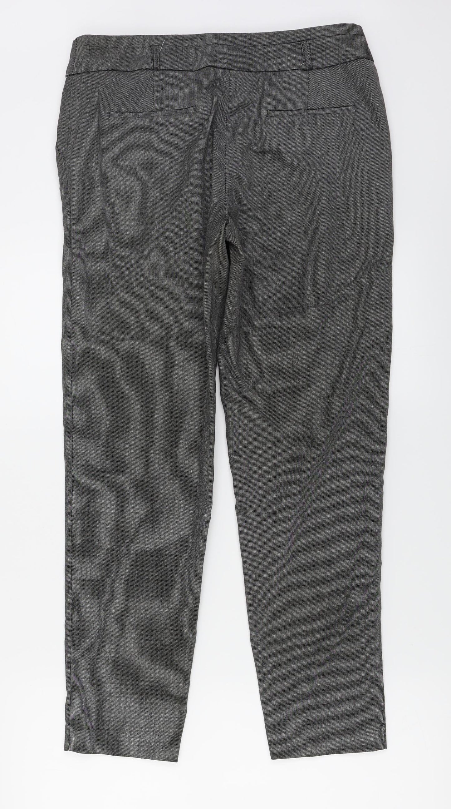 Warehouse  Womens Grey   Trousers  Size 10 L24 in