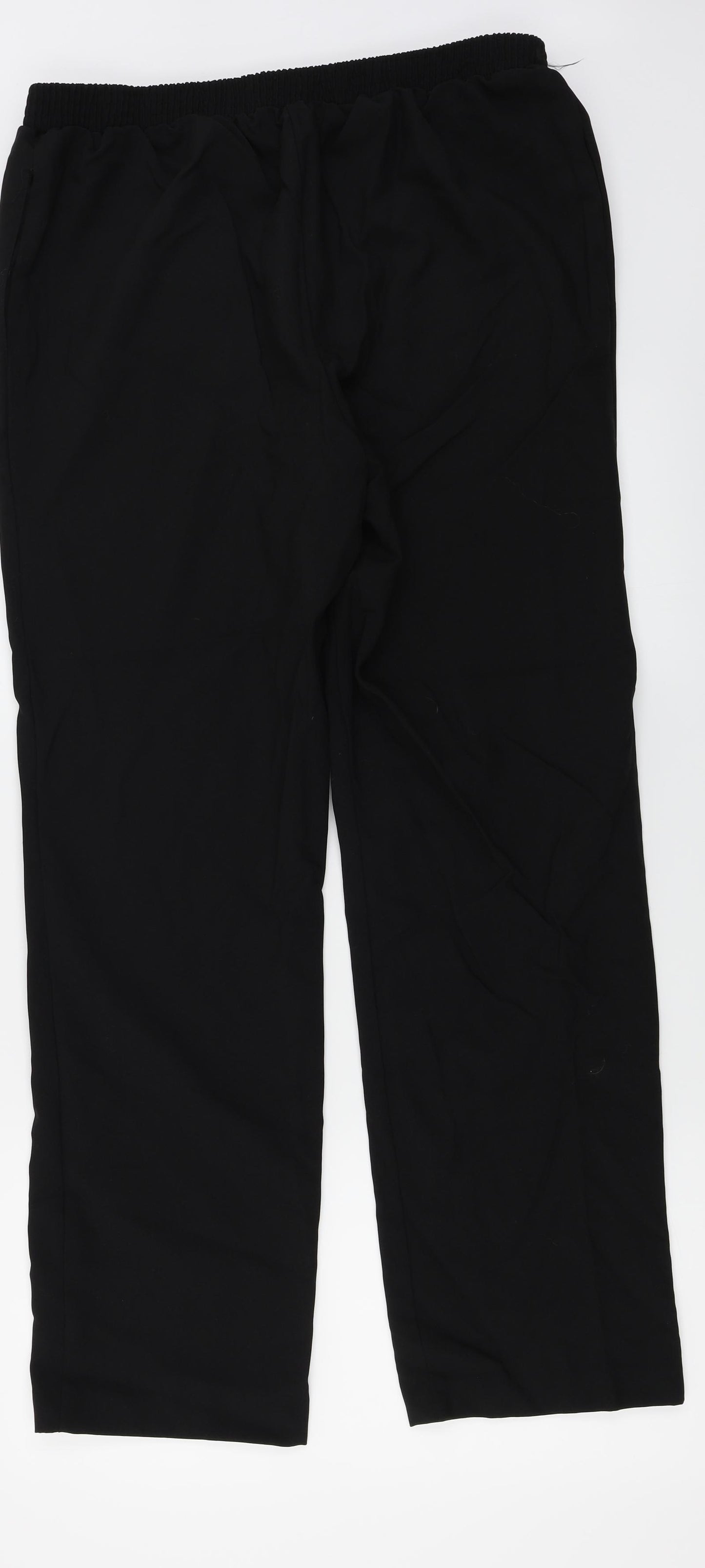 Classique  Womens Black   Trousers  Size 16 L26 in