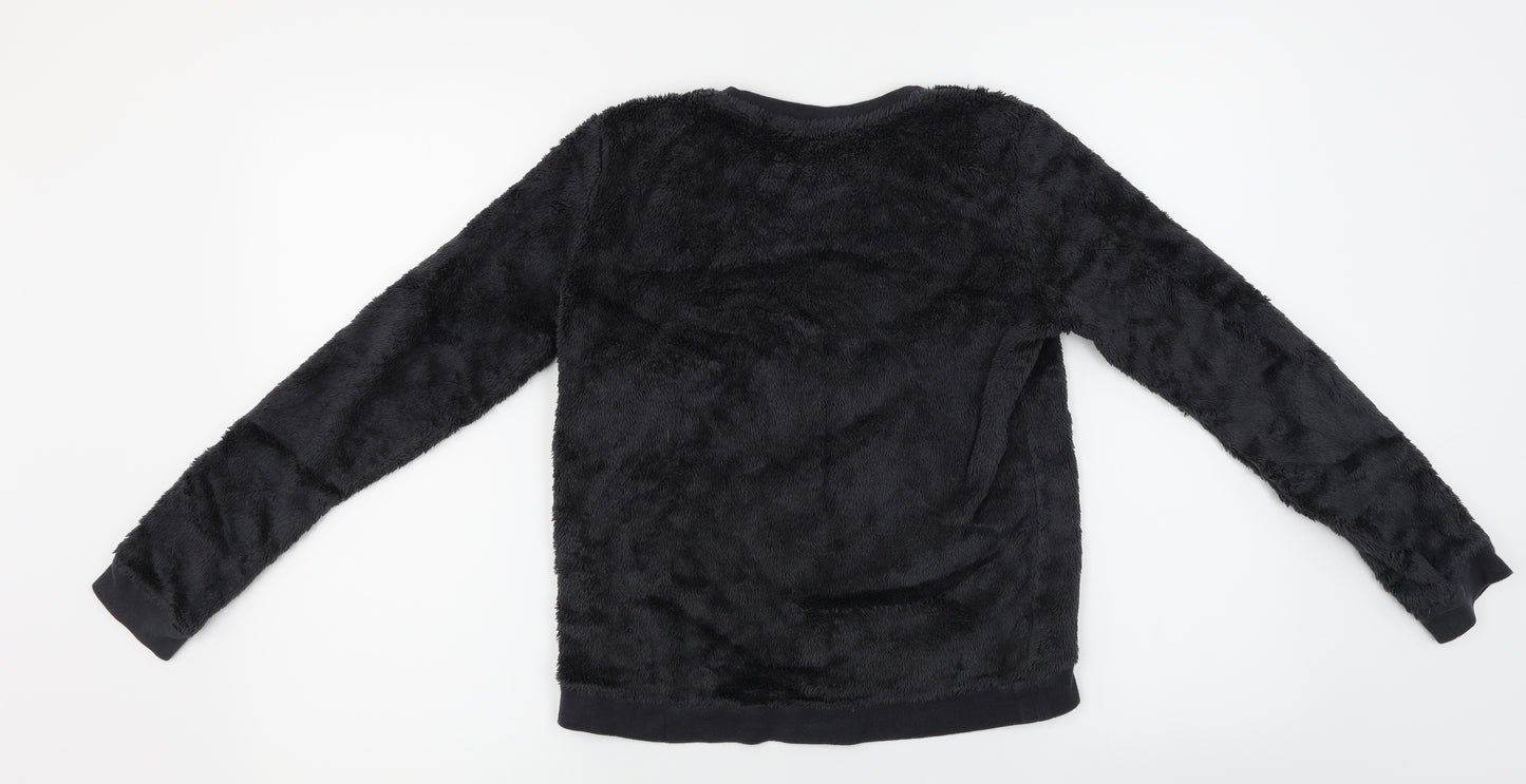 H&M  Girls Grey   Pullover Jumper Size 11-12 Years