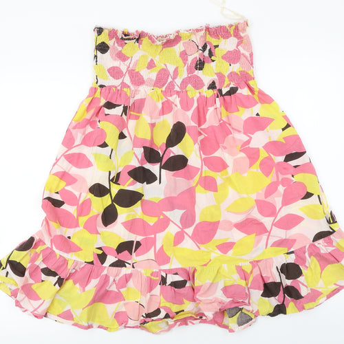 Essential Style  Womens Pink Floral  A-Line  Size 12