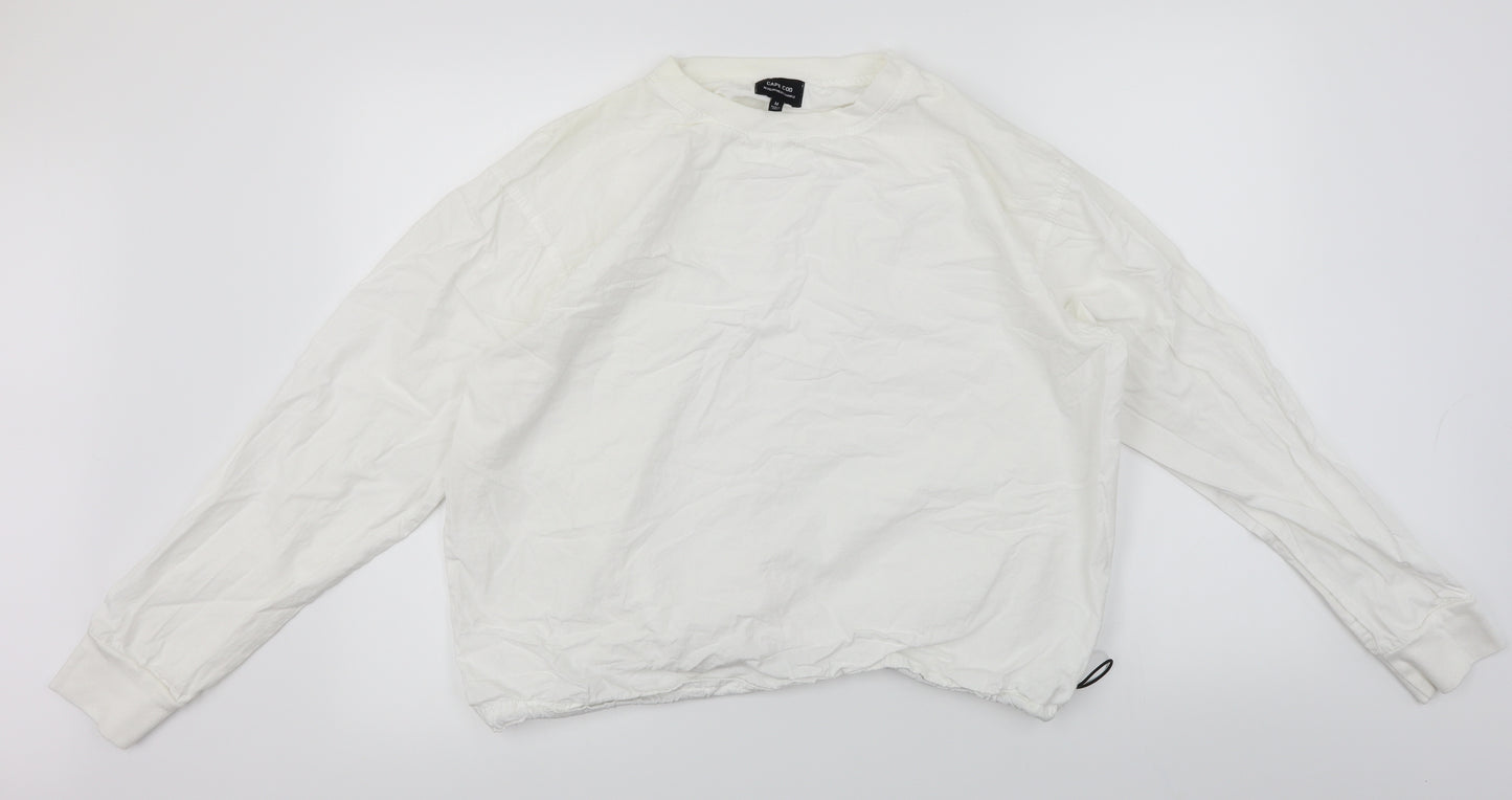 Cape Cod Womens White   Basic T-Shirt Size M