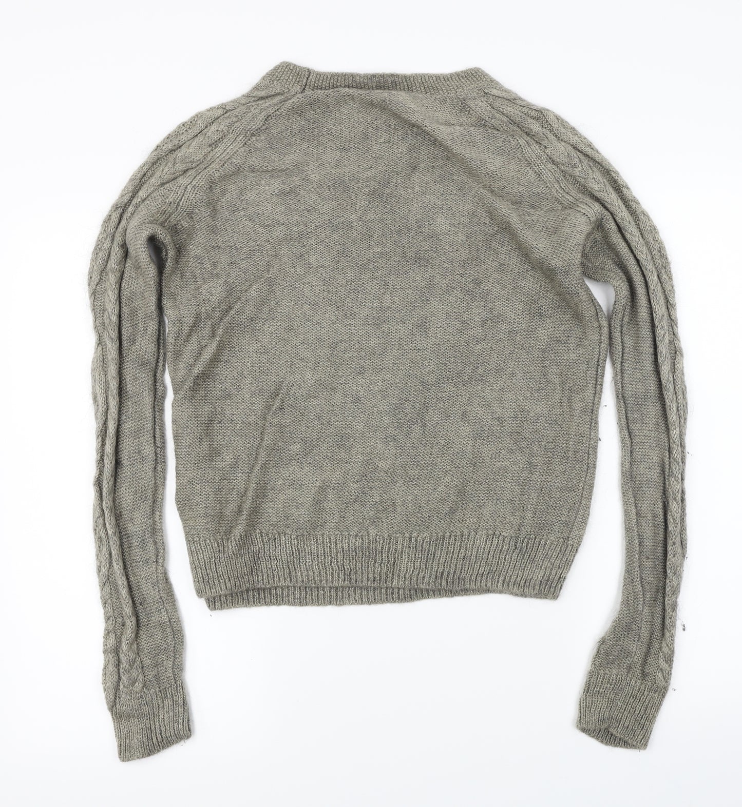 H&M Womens Grey   Pullover Jumper Size L