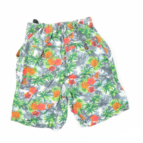 NEXT Boys Green Floral  Bermuda Shorts Size 13 Years - Tropical