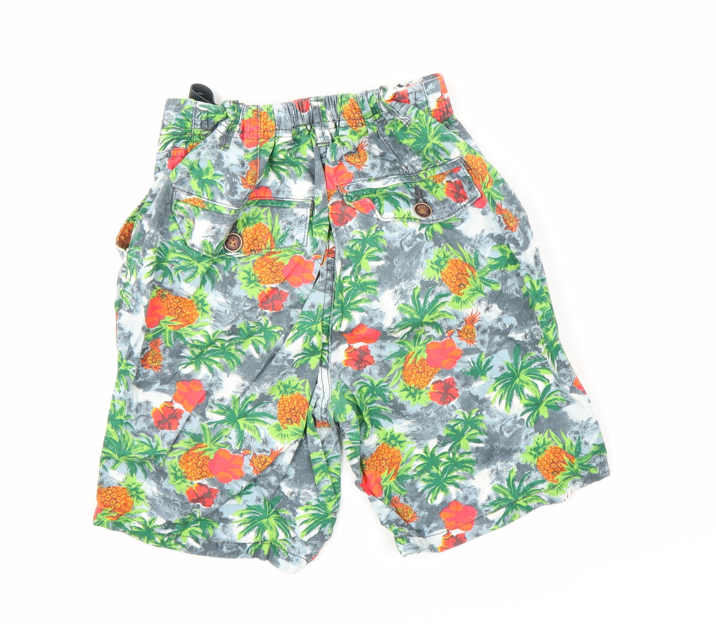 NEXT Boys Green Floral  Bermuda Shorts Size 13 Years - Tropical