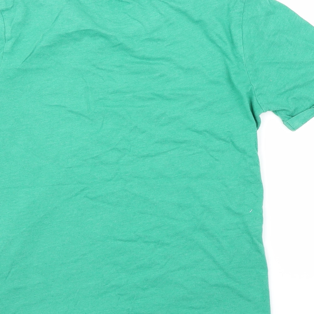 Nutmeg Boys Green   Basic T-Shirt Size 12-13 Years  - Regular Show