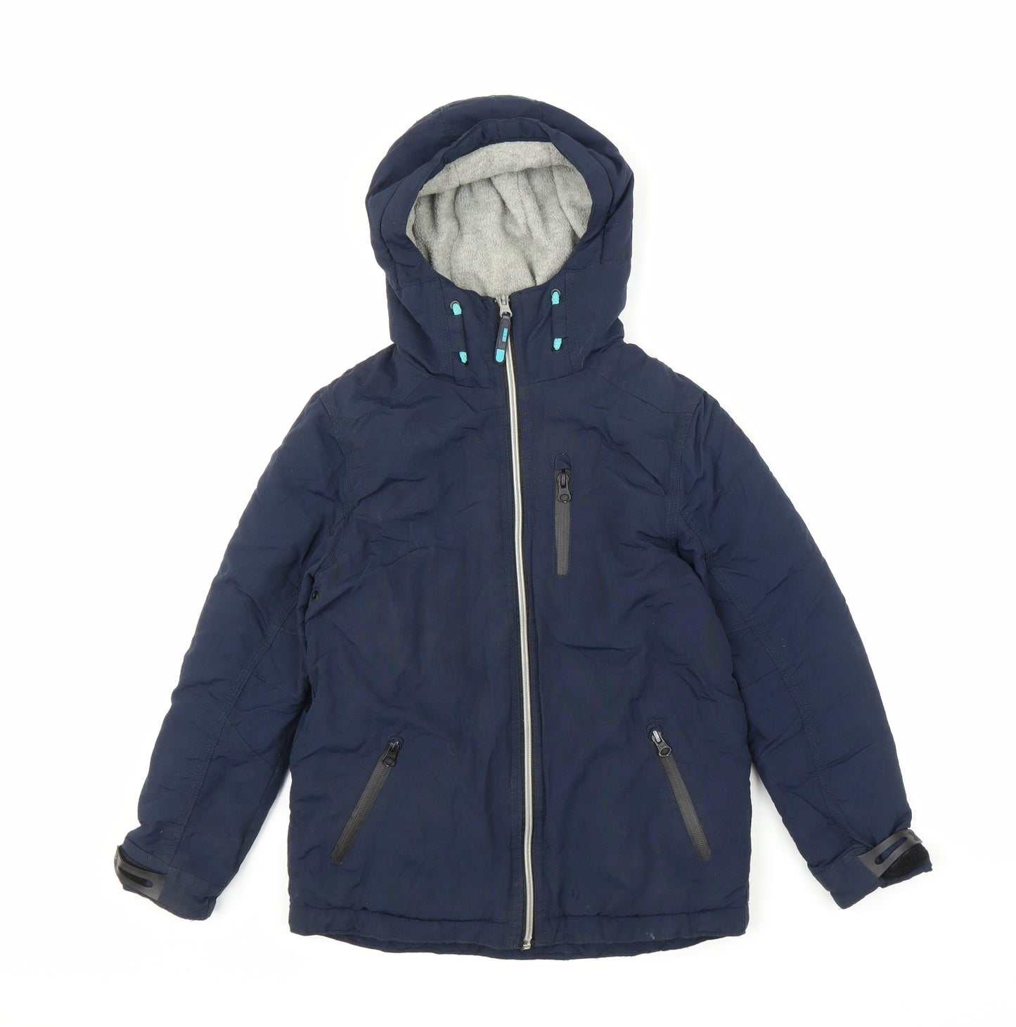 NEXT Boys Blue   Parka Coat Size 9 Years