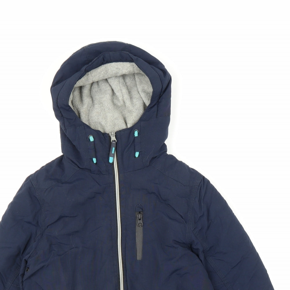 NEXT Boys Blue   Parka Coat Size 9 Years