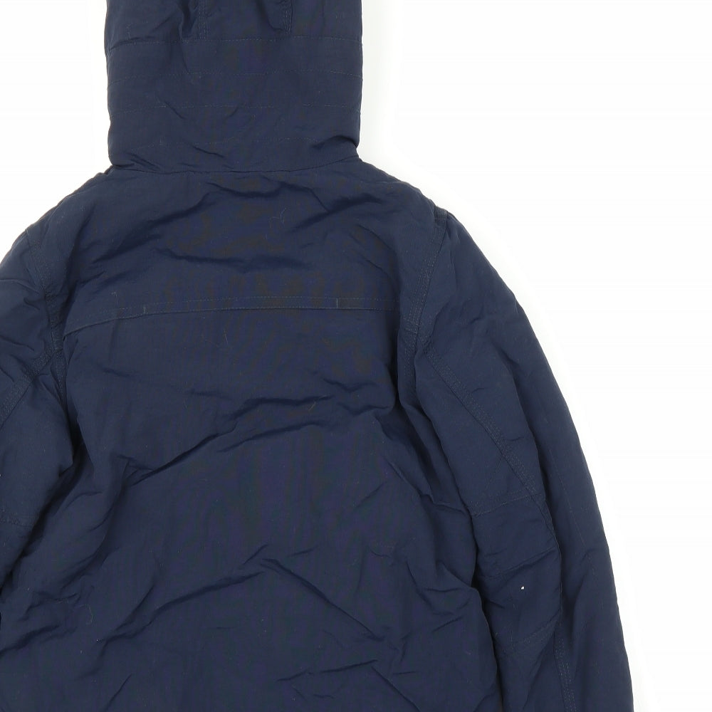 NEXT Boys Blue   Parka Coat Size 9 Years