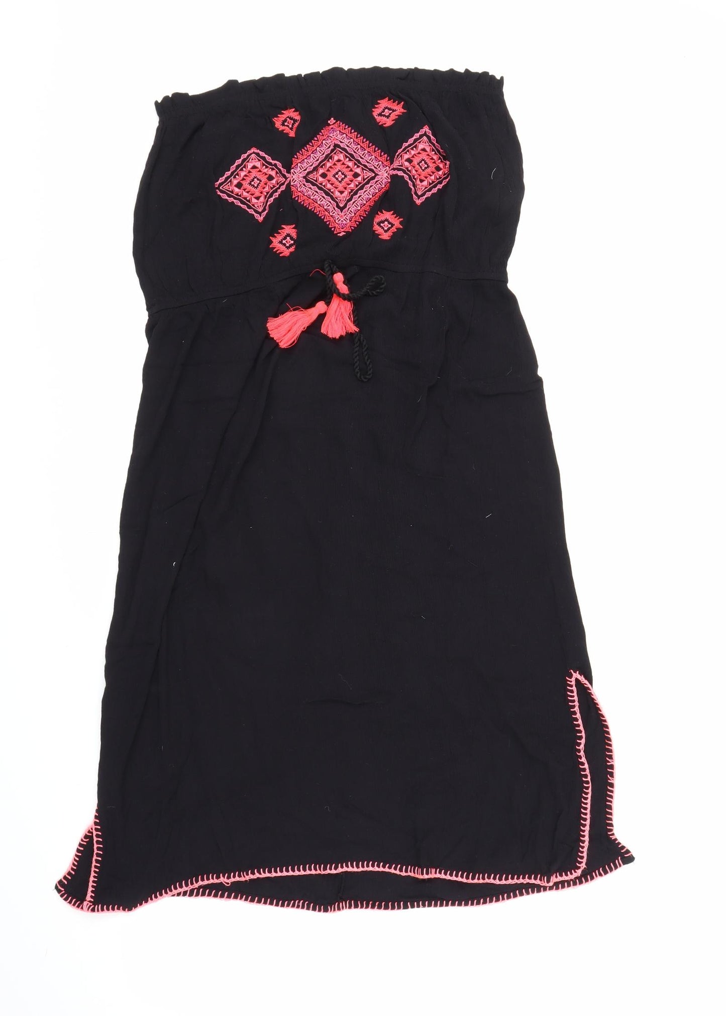 George Womens Black Batik  Maxi  Size 18