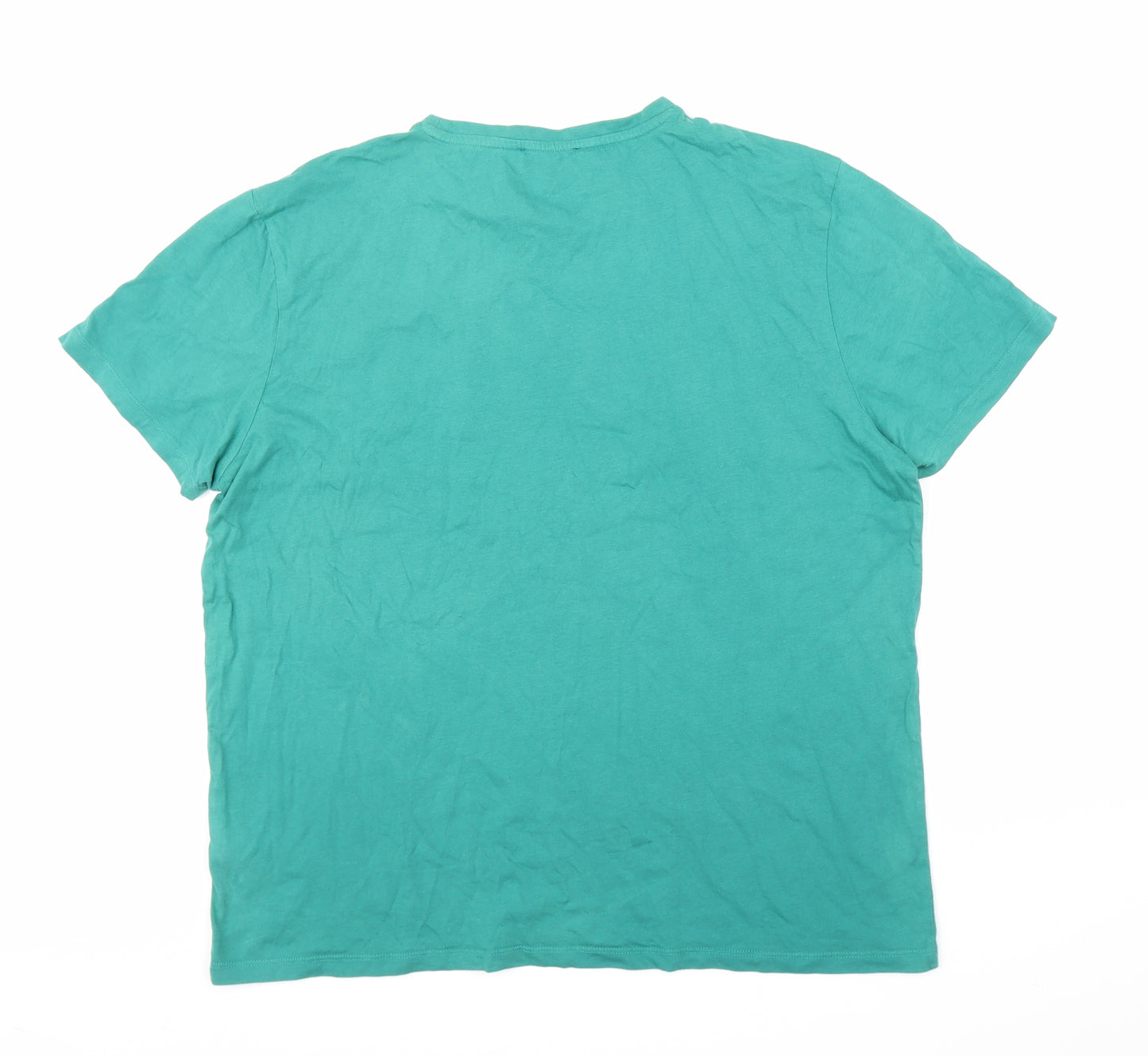 New Look Mens Green    T-Shirt Size L