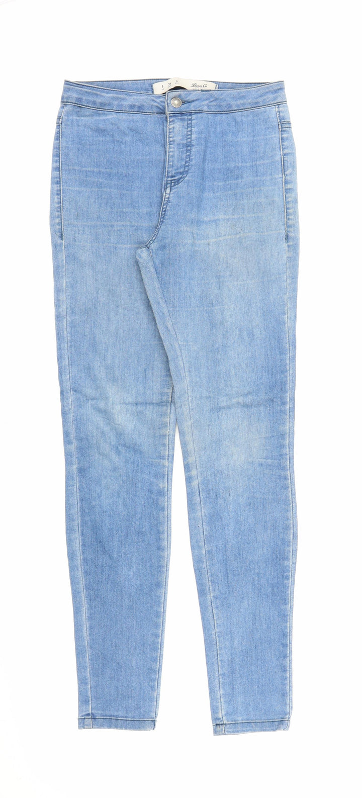 Denim Co Womens Blue Denim Skinny Jeans Size 8 L28 in