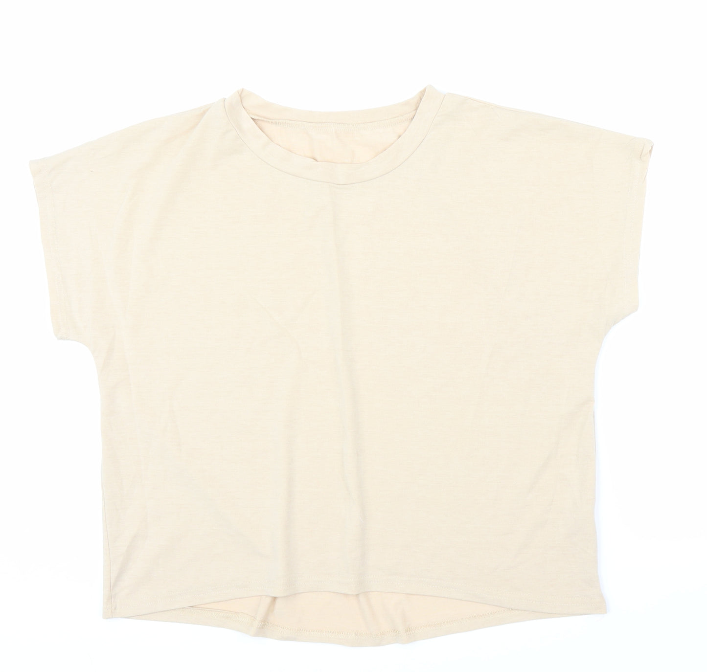 Preworn Womens Beige   Basic Blouse Size L