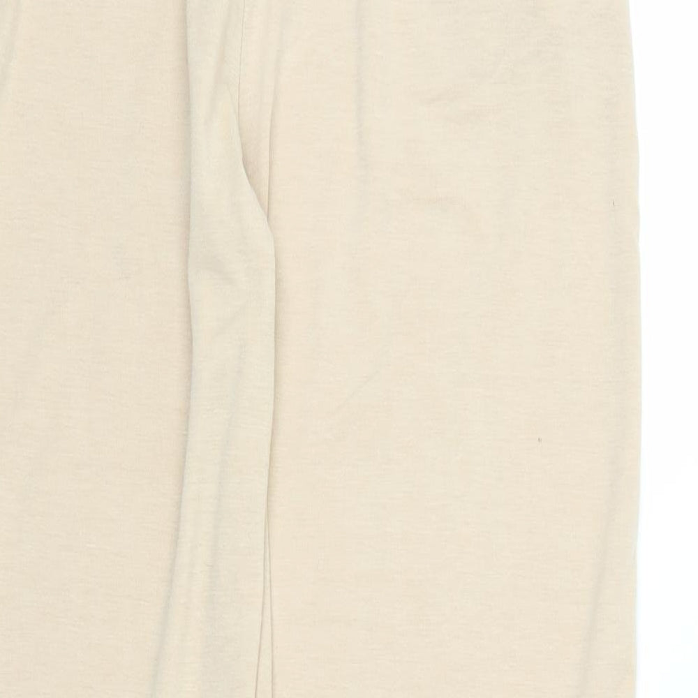 Preworn Womens Beige   Bloomer Trousers Size L L25 in