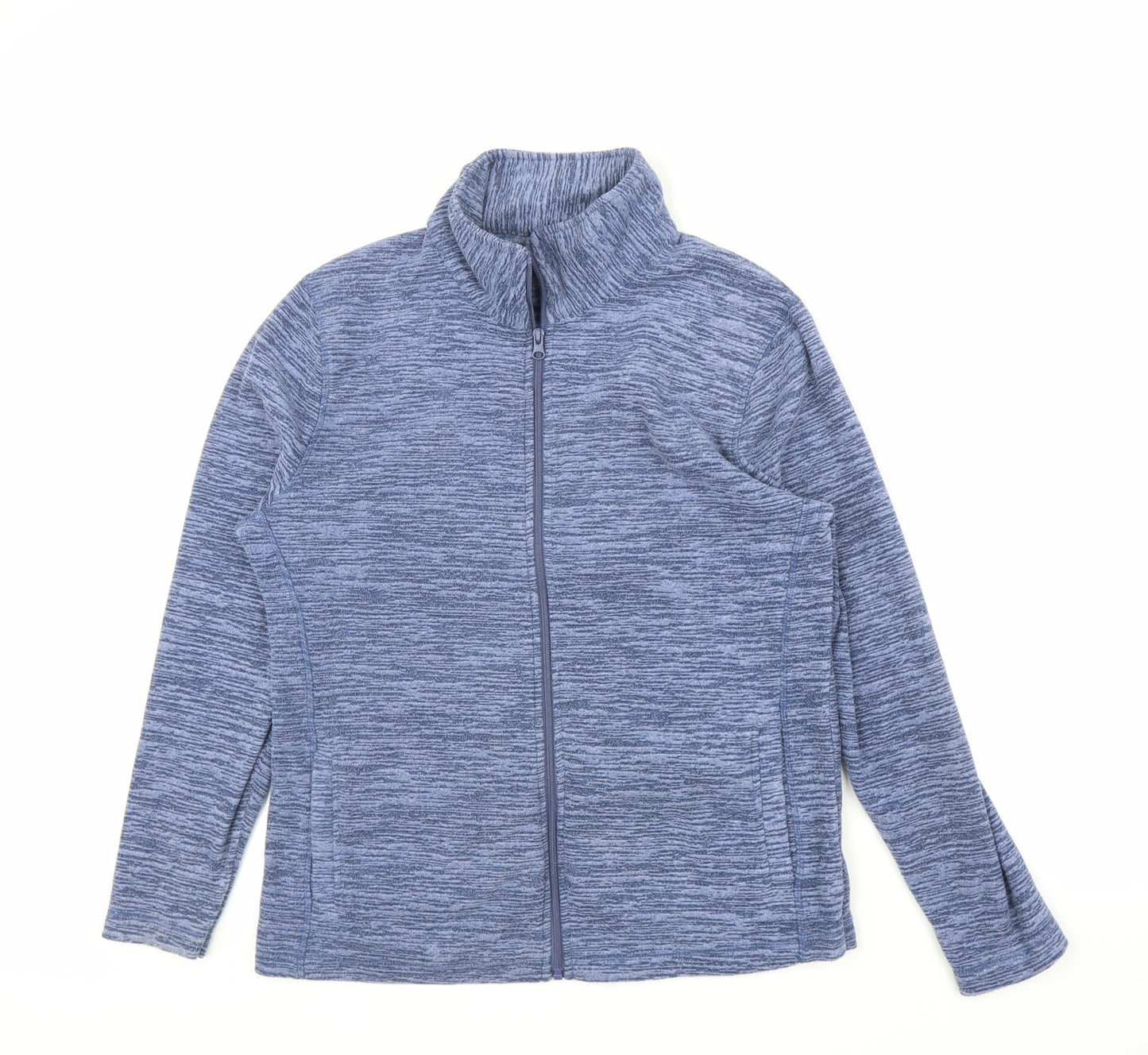 Loungewear Womens Blue  Fleece Full Zip Jumper Size M