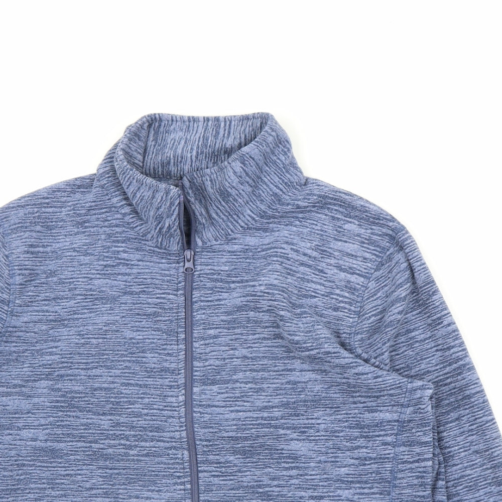 Loungewear Womens Blue  Fleece Full Zip Jumper Size M