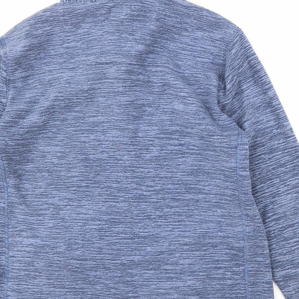 Loungewear Womens Blue  Fleece Full Zip Jumper Size M