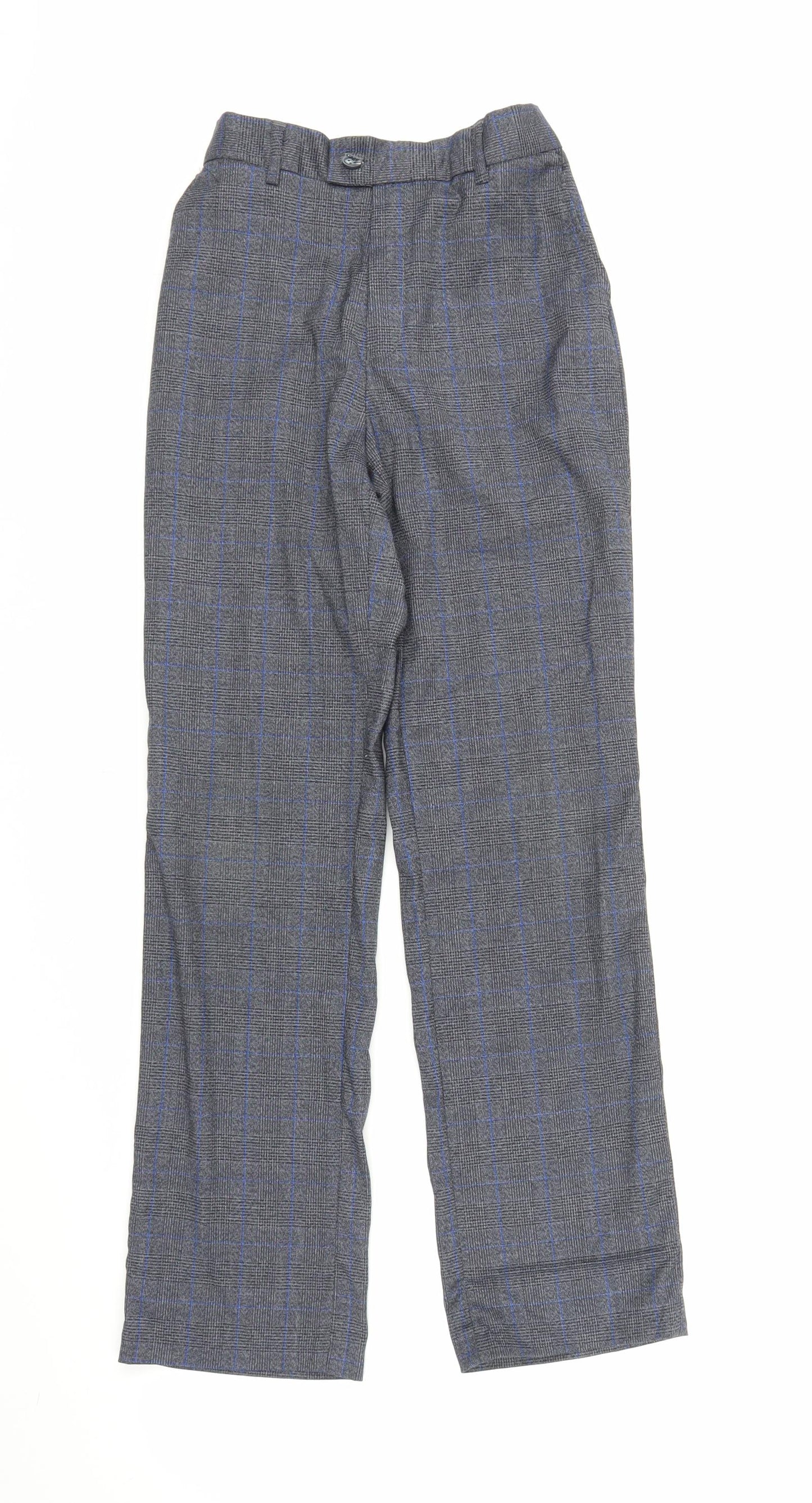 Paisley of London Boys Grey Check  Carpenter Trousers Size 13 Years