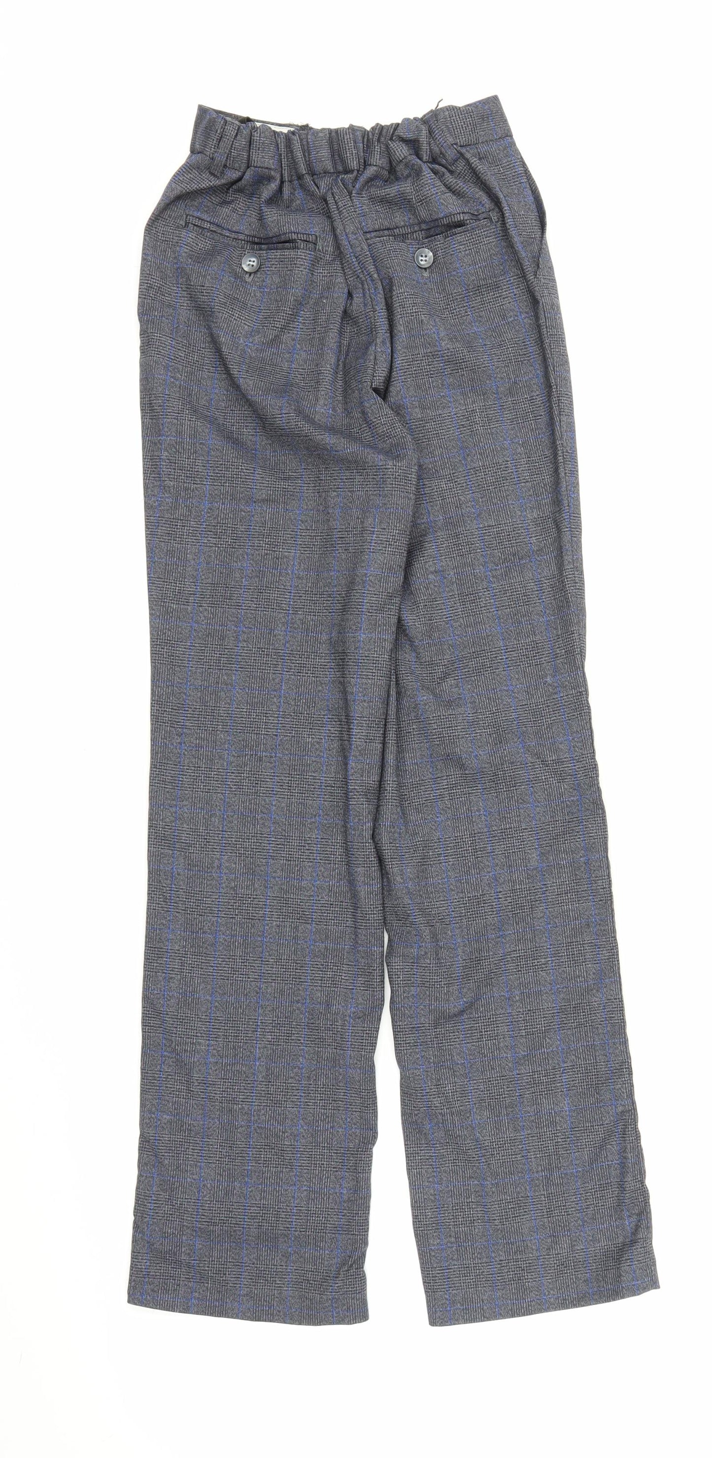 Paisley of London Boys Grey Check  Carpenter Trousers Size 13 Years