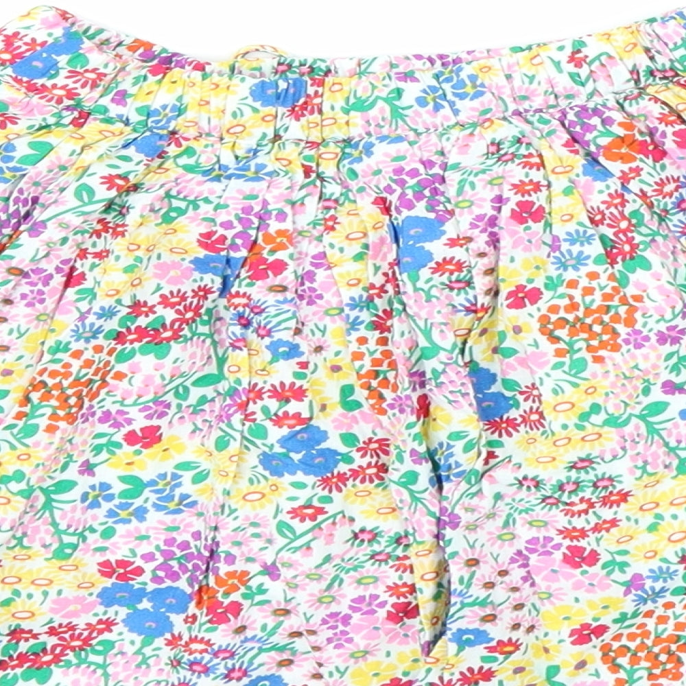 NEXT Girls Multicoloured Floral  A-Line Skirt Size 3-4 Years